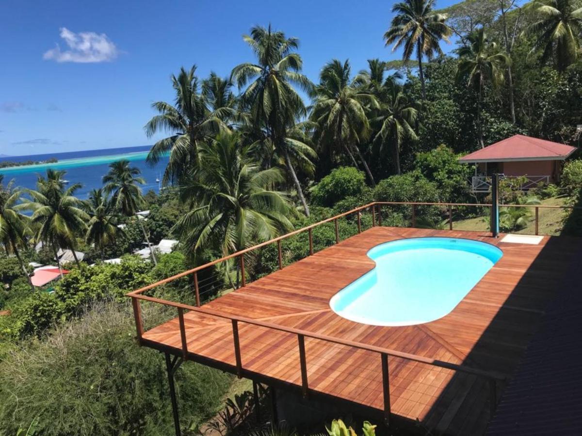 Bora Bora Holiday'S Lodge エクステリア 写真