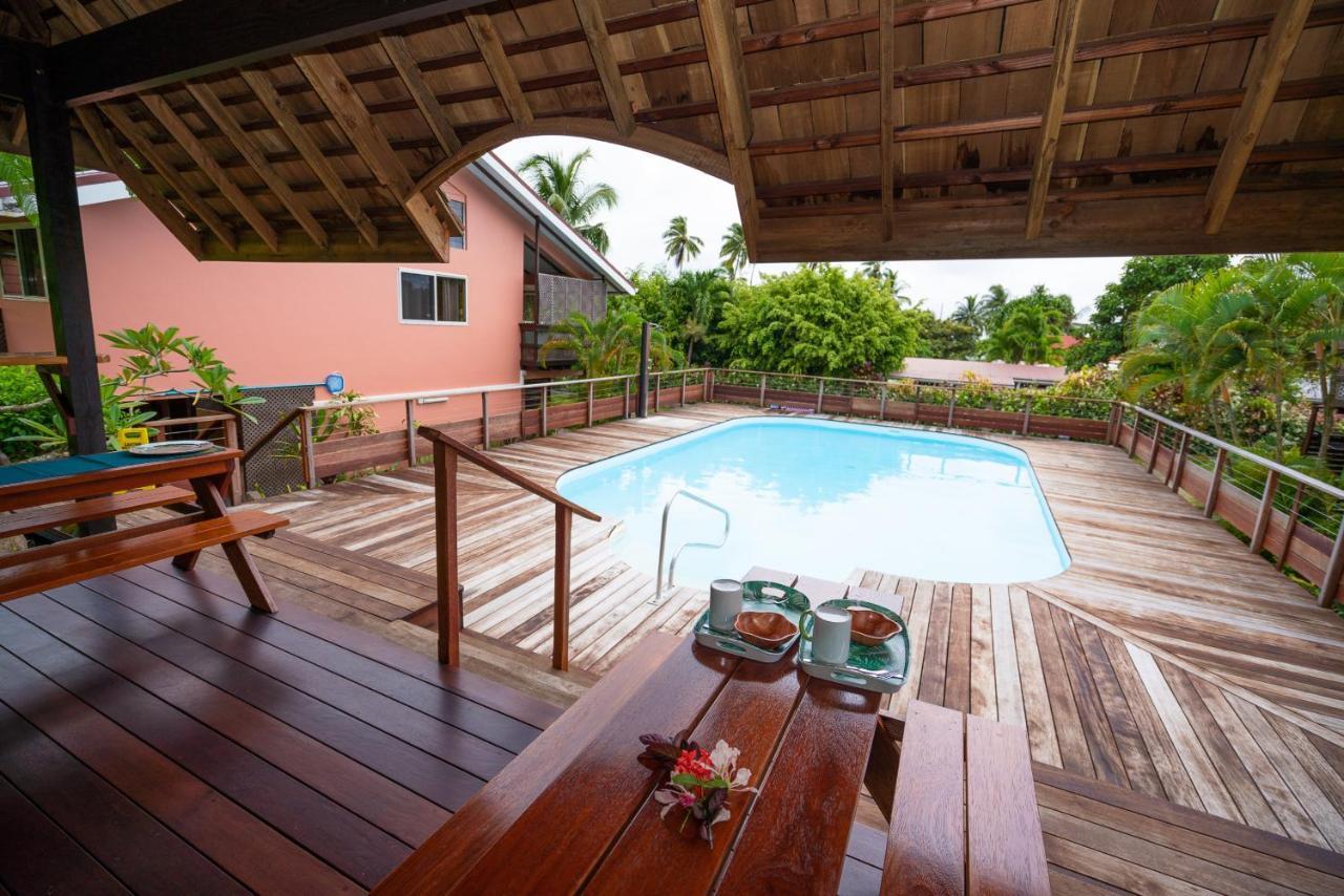 Bora Bora Holiday'S Lodge エクステリア 写真