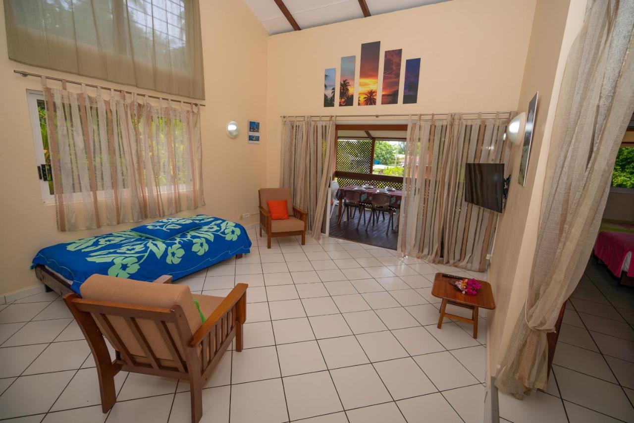 Bora Bora Holiday'S Lodge エクステリア 写真